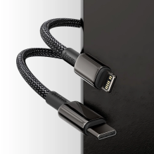 Baseus CATLWJ-A01 Lightning - USB-C PD 20W 480Mb / s 2m cable - black