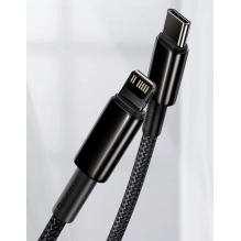 Baseus CATLWJ-A01 Lightning - USB-C PD 20W 480Mb / s 2m cable - black