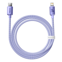 Baseus CAJY000205 Lightning - USB-C PD cable 20W 480Mb / s 1.2m - purple