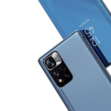 Clear View Case flip cover for Xiaomi Redmi Note 11S / Note 11 blue