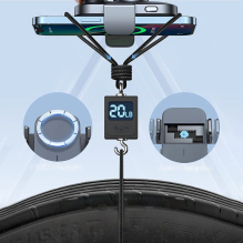 GRĄŽINTA PREKĖ Joyroom Automobilinis magnetinis laikiklis 15 W Qi indukcinis belaidis įkroviklis (MagSafe suderinamas su