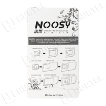 Noosy Adapter Nano Micro Sim 3in1 iPhone Set + raktas