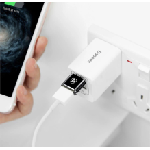 Baseus Mini USB-A į USB-C OTG adapteris – juodas