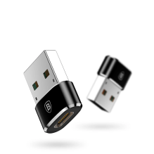 Baseus Mini USB-C į USB-A adapteris – juodas