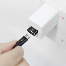 Baseus Mini USB-C į USB-A adapteris – juodas