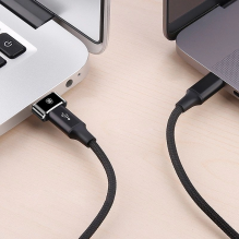 Baseus Mini USB-C į USB-A adapteris – juodas