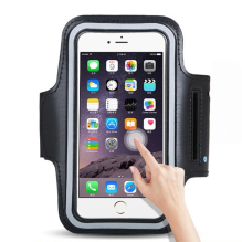 Universal Running Armband for 6&quot; Smartphones black