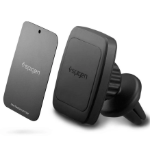 Spigen H12 phone holder for car air vent magnetic - black