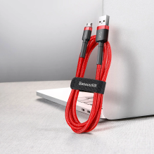 Baseus Cafule Cable CAMKLF-C09 USB-A / micro USB 1.5A 2 m - red