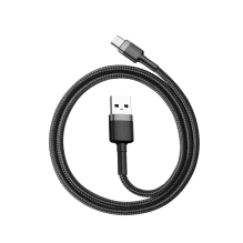 Baseus Cafule USB-A / USB-C QC 3.0 3A cable 0.5 m - black-gray