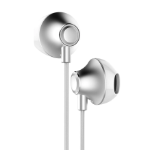 Baseus Encok H06 in-ear headphones headset with remote control silver (NGH06-0S)