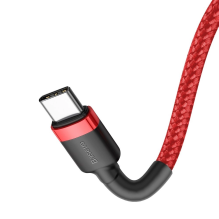 Baseus CATKLF-G09 USB-C - USB-C PD QC cable 60W 3A 480Mb / s 1m - red