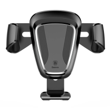 Baseus Gravity Car Mount gravity air vent car holder for 4-6&quot; phone black (SUYL-01)