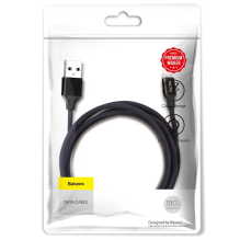 Baseus Yiven fabric braided cable USB / Lightning 1.8M black (CALYW-A01)