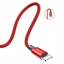 Baseus Yiven USB / Lightning Cable with Material Braid 1,8M red (CALYW-A09)