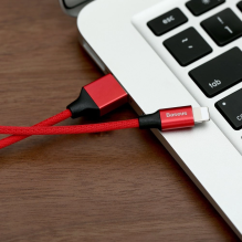 Baseus Yiven USB / Lightning Cable with Material Braid 1,8M red (CALYW-A09)