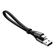 Baseus Nimble USB-A / Lightning 2A cable 0.23 m - black