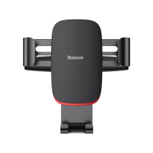 „Baseus Metal Age Gravity Car Mount Metal Gravity Car Mount“, skirtas CD lizdui, juodas (SUYL-J01)