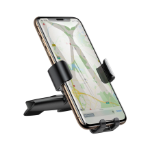 „Baseus Metal Age Gravity Car Mount Metal Gravity Car Mount“, skirtas CD lizdui, juodas (SUYL-J01)