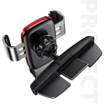 „Baseus Metal Age Gravity Car Mount Metal Gravity Car Mount“, skirtas CD lizdui, juodas (SUYL-J01)