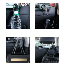 Baseus backseat vehicle holder car hanger phone holder 4.0&amp; 39 &amp; 39 -6.5&amp; 39 &amp; 39 for the headrest black