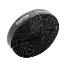 Baseus Rainbow Circle hook and loop Straps - Velcro tape Velcro cable organizer 3m black (ACMGT-F01)