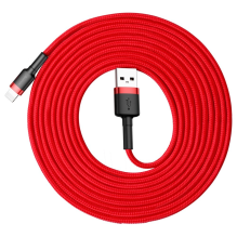 Baseus Cafule USB-A / Lightning 2A QC 3.0 cable 3 m - red