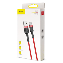 Baseus Cafule Cable durable nylon cable USB / USB-C QC3.0 2A 3M red (CATKLF-U09)