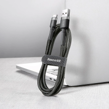 Baseus CAFULE TYPE-C CABLE 300CM GRAY / BLACK