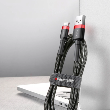 Baseus CAFULE TYPE-C CABLE 300CM GRAY / BLACK