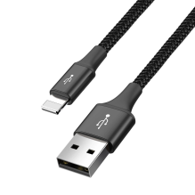 Baseus cable USB cable 4in1 Lightning / 2x USB Type C / micro USB in nylon braid 3.5A 1.2m black (CA1T4-B01)