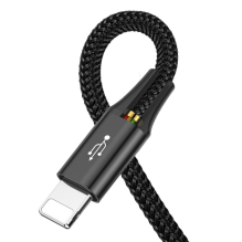 Baseus cable USB cable 4in1 Lightning / 2x USB Type C / micro USB in nylon braid 3.5A 1.2m black (CA1T4-B01)