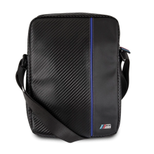 BMW krepšys BMTB8CAPNBK Tablet 8&quot; juoda / juoda Carbon / Blue Stripe