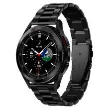 „Spigen Modern Fit“ dirželis, skirtas Samsung Galaxy Watch 4 / 5 / 5 Pro / 6 - juodas