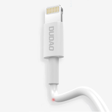 Dudao cable USB / Lightning 3A 1m white (L1L white)