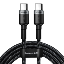 Baseus CATKLF-ALG1 USB-C - USB-C PD QC cable 100W 5A 2m - gray