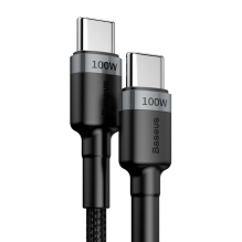 Baseus CATKLF-ALG1 USB-C - USB-C PD QC cable 100W 5A 2m - gray