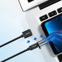 Ugreen adapteris iš USB tipo C į mikro USB adapterį pilkas (50590)