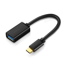 Ugreen US154 30701 USB-A 3.0 (moteris) / USB-C 3.0 (vyriškas) OTG adapteris – juodas