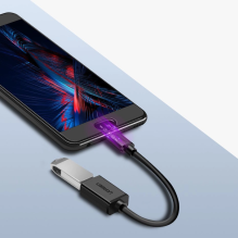 Ugreen US154 30701 USB-A 3.0 (moteris) / USB-C 3.0 (vyriškas) OTG adapteris – juodas