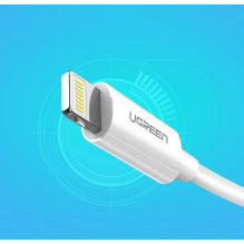 Ugreen US155 20728 USB-A / Lightning MFi 2.4A cable 1m - white