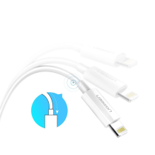 Ugreen US155 20728 USB-A / Lightning MFi 2.4A cable 1m - white