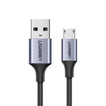 Ugreen US290 60146 USB-A / micro USB 2.4A cable 1m - gray