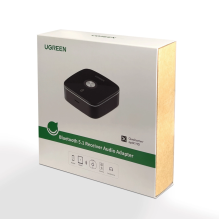 Ugreen adapterio imtuvas Bluetooth 5.1 aptX 2RCA / 3,5 mm mini lizdas juodas (40759)