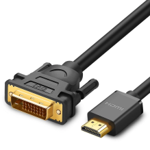 Ugreen kabelis HDMI – DVI 4K 60Hz 30AWG kabelis 1m juodas (30116)