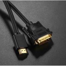 Ugreen cable HDMI - DVI 4K 60Hz 30AWG cable 1m black (30116)