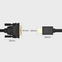 Ugreen cable HDMI - DVI 4K...