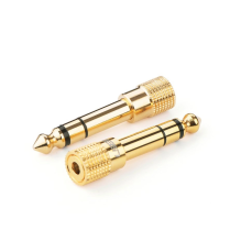 Ugreen adapter 3.5 mm mini jack to 6.3 mm jack adapter gold (20503)