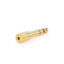 Ugreen adapter 3.5 mm mini jack to 6.3 mm jack adapter gold (20503)