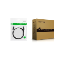 Ugreen Cable Ethernet pataisos laidas RJ45 Cat 6 UTP 1000Mbps 1m juodas (20159)